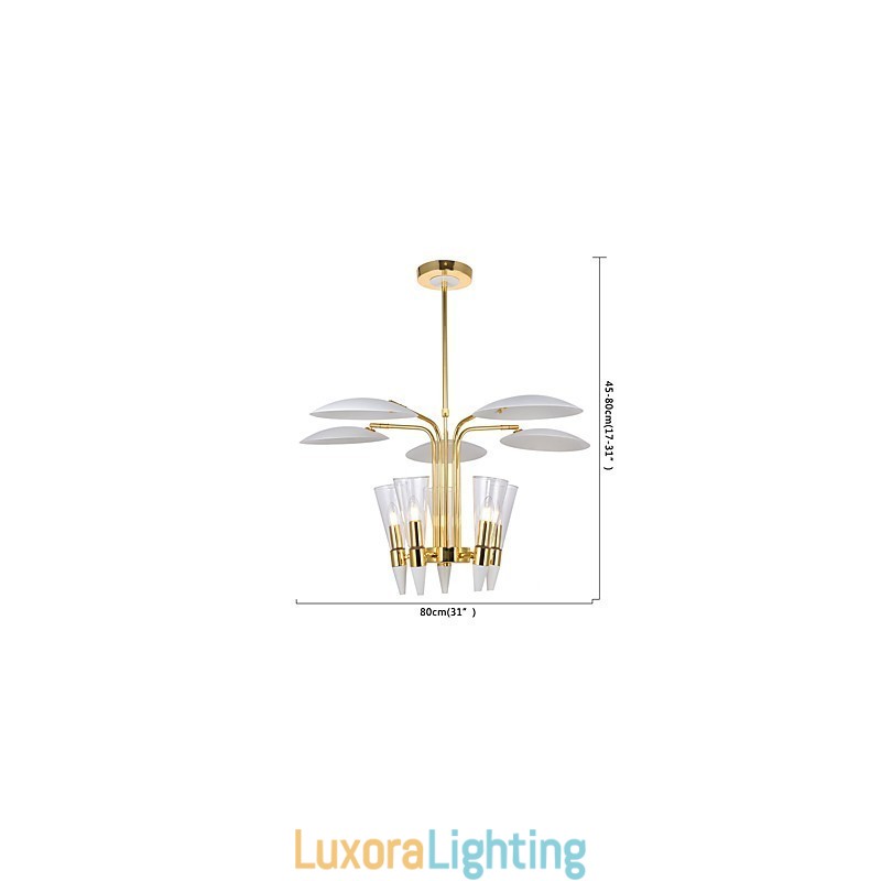 Designer Touch Decorative Personalized Adjustable Direction Art Chandelier Lamp Chandelier