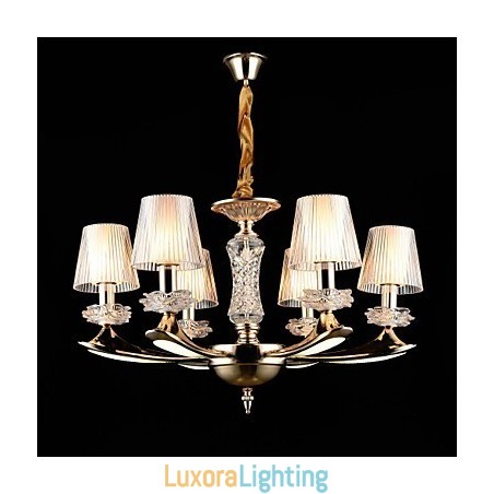 Designer Touch Decorative Modern Contemporary Traditional Classic Zinc Alloy Feature for Crystal Mini Style Metal Pendant Light