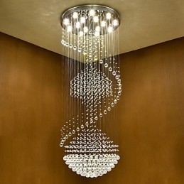 Designer Touch Decorative Modern Crystal Ceiling Pendant Light Indoor Chandelier Home Hanging Lighting Lamps Fixtures