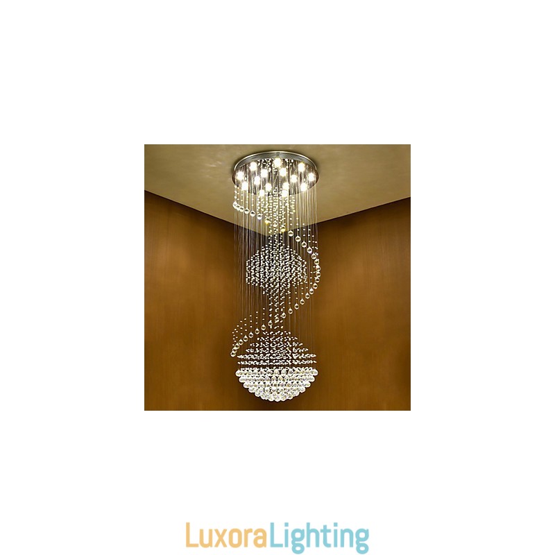 Designer Touch Decorative Modern Crystal Ceiling Pendant Light Indoor Chandelier Home Hanging Lighting Lamps Fixtures