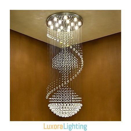 Designer Touch Decorative Modern Crystal Ceiling Pendant Light Indoor Chandelier Home Hanging Lighting Lamps Fixtures
