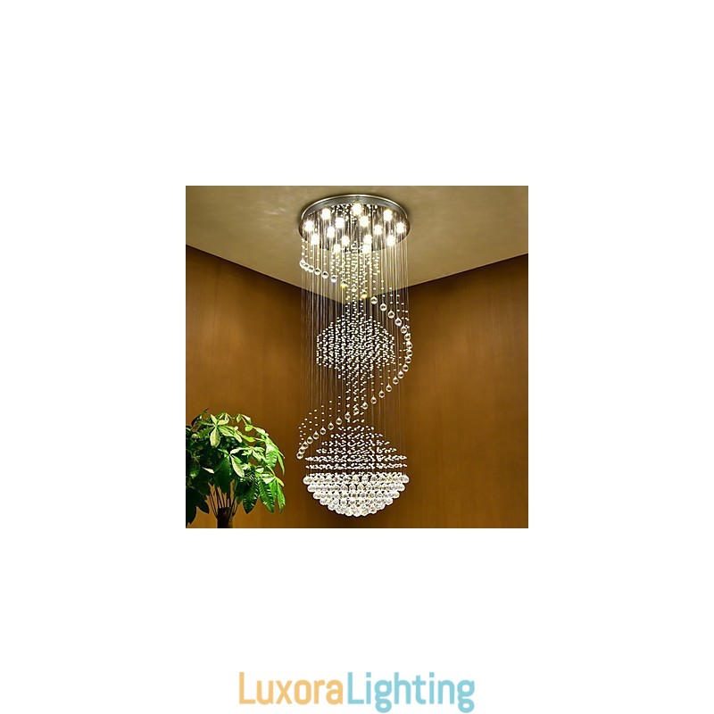 Designer Touch Decorative Modern Crystal Ceiling Pendant Light Indoor Chandelier Home Hanging Lighting Lamps Fixtures