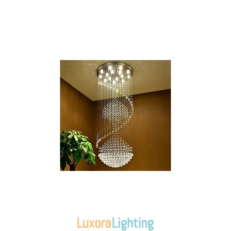 Designer Touch Decorative Modern Crystal Ceiling Pendant Light Indoor Chandelier Home Hanging Lighting Lamps Fixtures