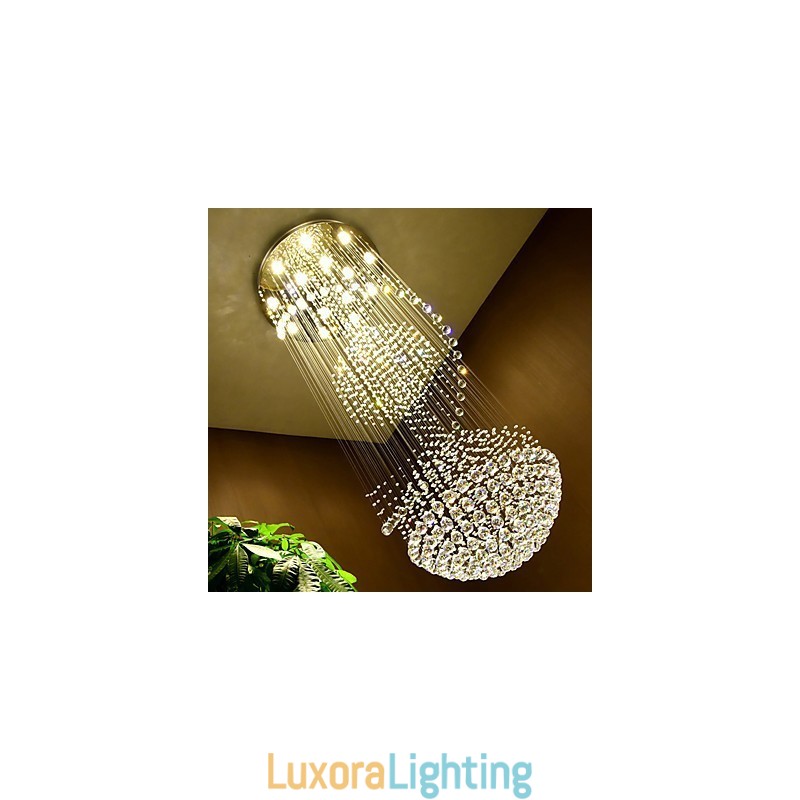 Designer Touch Decorative Modern Crystal Ceiling Pendant Light Indoor Chandelier Home Hanging Lighting Lamps Fixtures