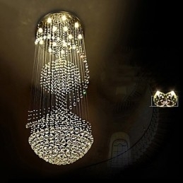 Designer Touch Decorative Modern Crystal Ceiling Pendant Light Indoor Chandelier Home Hanging Lighting Lamps Fixtures