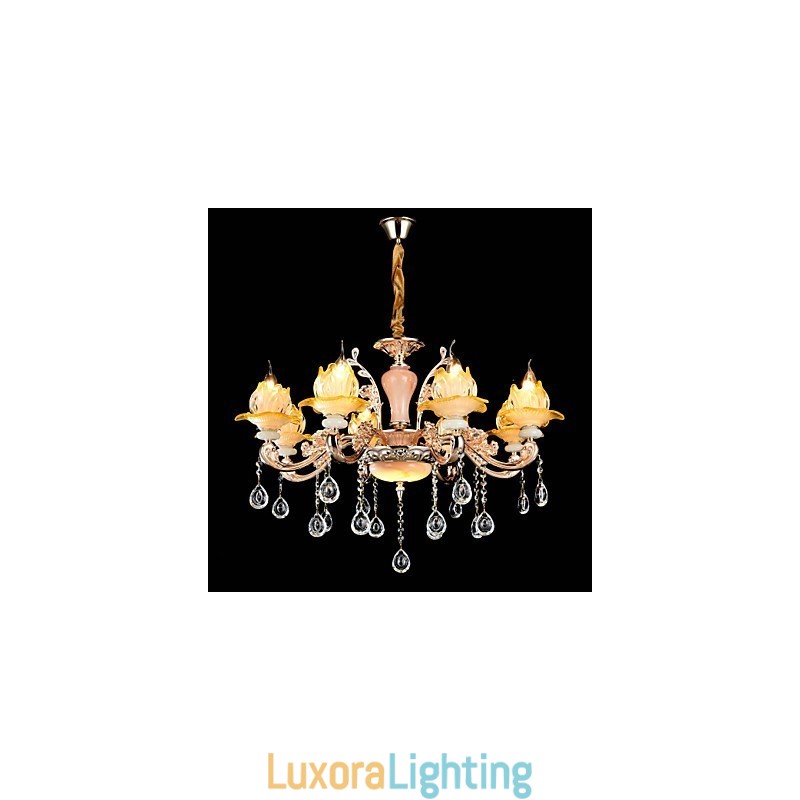 Designer Touch Decorative Modern Contemporary Traditional Classic Zinc Alloy Feature for Crystal Mini Style Metal Pendant Light