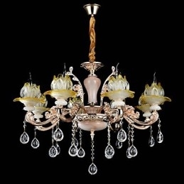 Designer Touch Decorative Modern Contemporary Traditional Classic Zinc Alloy Feature for Crystal Mini Style Metal Pendant Light