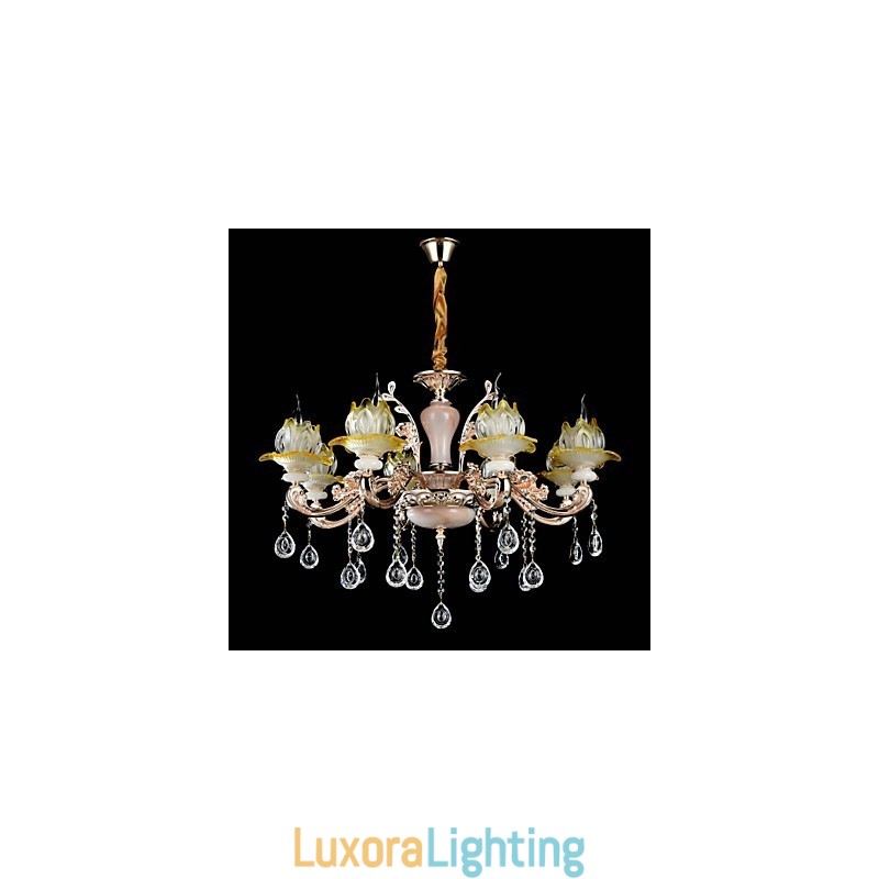 Designer Touch Decorative Modern Contemporary Traditional Classic Zinc Alloy Feature for Crystal Mini Style Metal Pendant Light