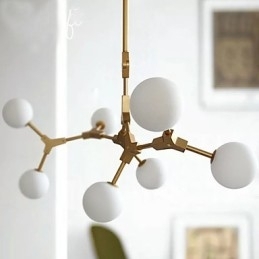 Designer Touch Decorative Traditional Classic Painting Feature for Mini Style Wood Bamboo Pendant Light