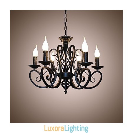 Designer Touch Decorative European Style Chandelier Dining Lights Simple Originality Innovative Candles 6 Lights