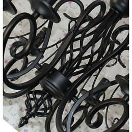 Designer Touch Decorative European Style Chandelier Dining Lights Simple Originality Innovative Candles 6 Lights