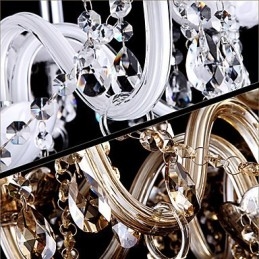 Designer Touch Decorative Modern Contemporary Traditional Classic Others Feature for Crystal Candle Style Glass Chandelier