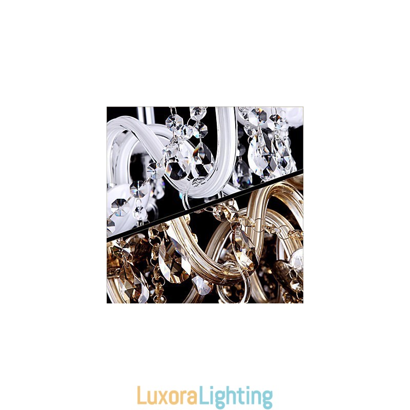 Designer Touch Decorative Modern Contemporary Traditional Classic Others Feature for Crystal Candle Style Glass Chandelier