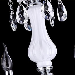 Designer Touch Decorative Modern Contemporary Traditional Classic Others Feature for Crystal Candle Style Glass Chandelier