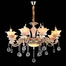 Designer Touch Decorative Modern Contemporary Traditional Classic Zinc Alloy Feature for Crystal Mini Style Metal Pendant Light