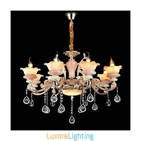 Designer Touch Decorative Modern Contemporary Traditional Classic Zinc Alloy Feature for Crystal Mini Style Metal Pendant Light
