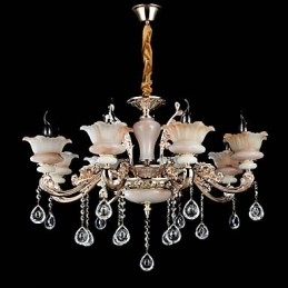 Designer Touch Decorative Modern Contemporary Traditional Classic Zinc Alloy Feature for Crystal Mini Style Metal Pendant Light