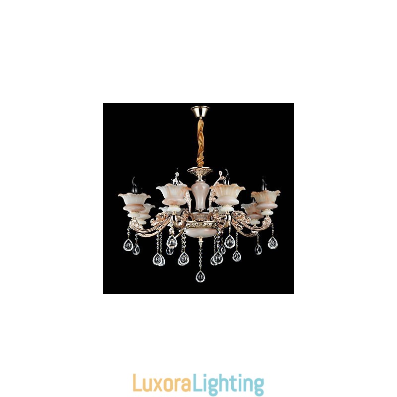 Designer Touch Decorative Modern Contemporary Traditional Classic Zinc Alloy Feature for Crystal Mini Style Metal Pendant Light