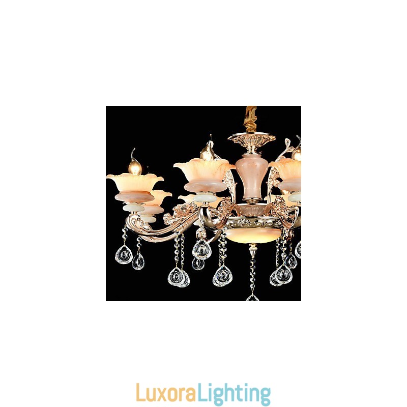 Designer Touch Decorative Modern Contemporary Traditional Classic Zinc Alloy Feature for Crystal Mini Style Metal Pendant Light