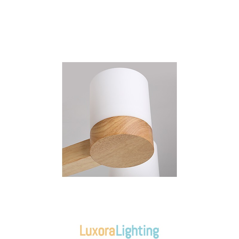 Designer Touch Decorative 3 Lights Chandelier Modern Contemporary Traditional Classic Vintage Country Wood Feature for Wood