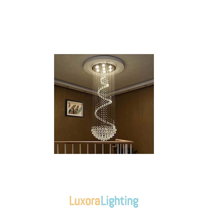 Designer Touch Decorative Modern Crystal Ceiling Chandelier Lights Indoor Pendant Lamp Deco Lighting Fixtures