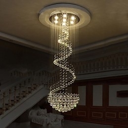 Designer Touch Decorative Modern Crystal Ceiling Chandelier Lights Indoor Pendant Lamp Deco Lighting Fixtures