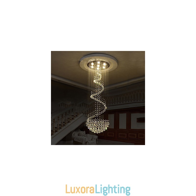 Designer Touch Decorative Modern Crystal Ceiling Chandelier Lights Indoor Pendant Lamp Deco Lighting Fixtures