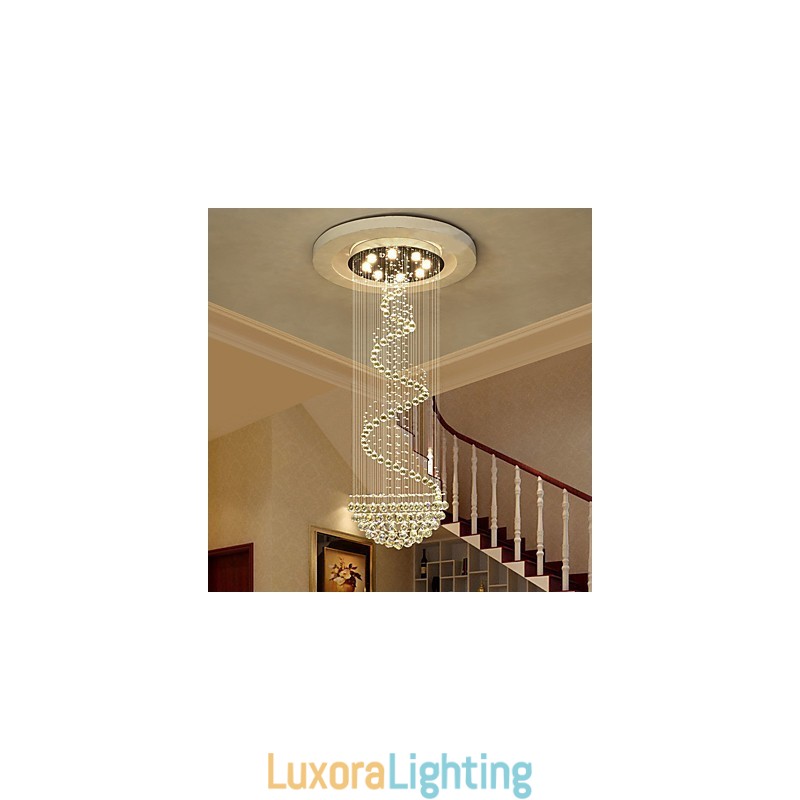 Designer Touch Decorative Modern Crystal Ceiling Chandelier Lights Indoor Pendant Lamp Deco Lighting Fixtures