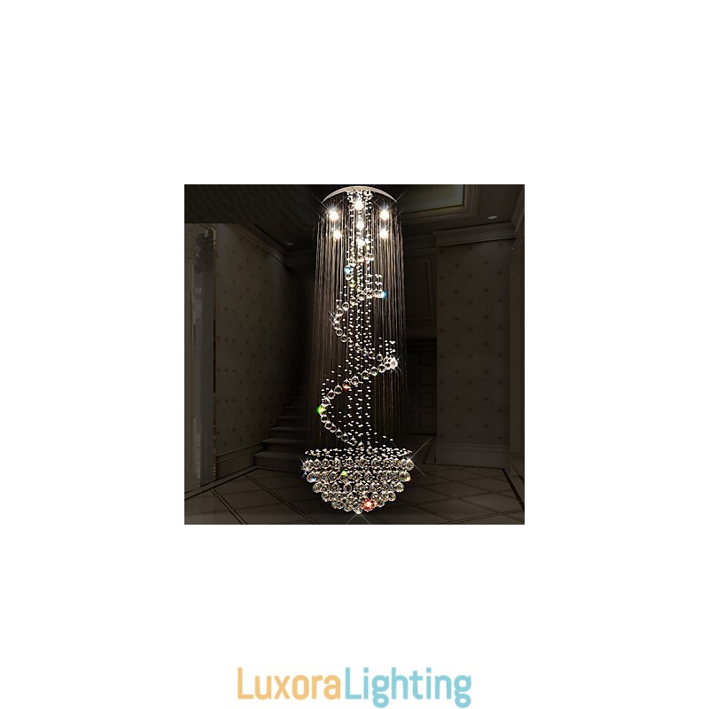 Designer Touch Decorative Modern Crystal Ceiling Chandelier Lights Indoor Pendant Lamp Deco Lighting Fixtures