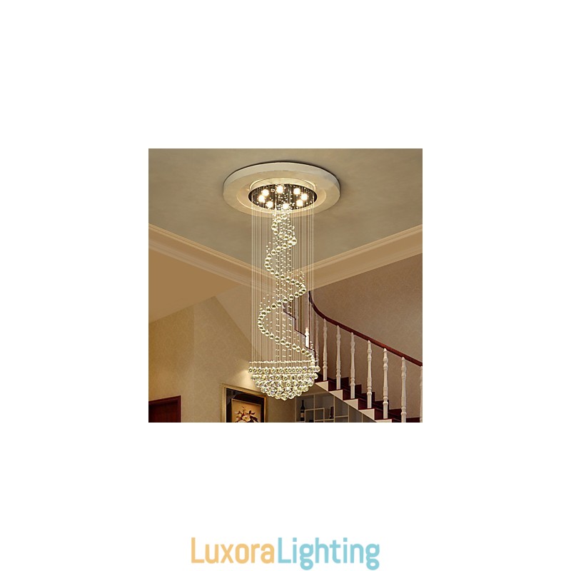 Designer Touch Decorative Modern Crystal Ceiling Chandelier Lights Indoor Pendant Lamp Deco Lighting Fixtures