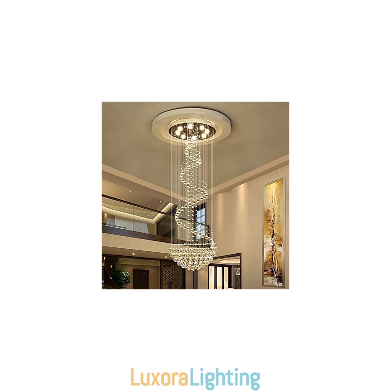 Designer Touch Decorative Modern Crystal Ceiling Chandelier Lights Indoor Pendant Lamp Deco Lighting Fixtures