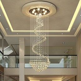 Designer Touch Decorative Modern Crystal Ceiling Chandelier Lights Indoor Pendant Lamp Deco Lighting Fixtures