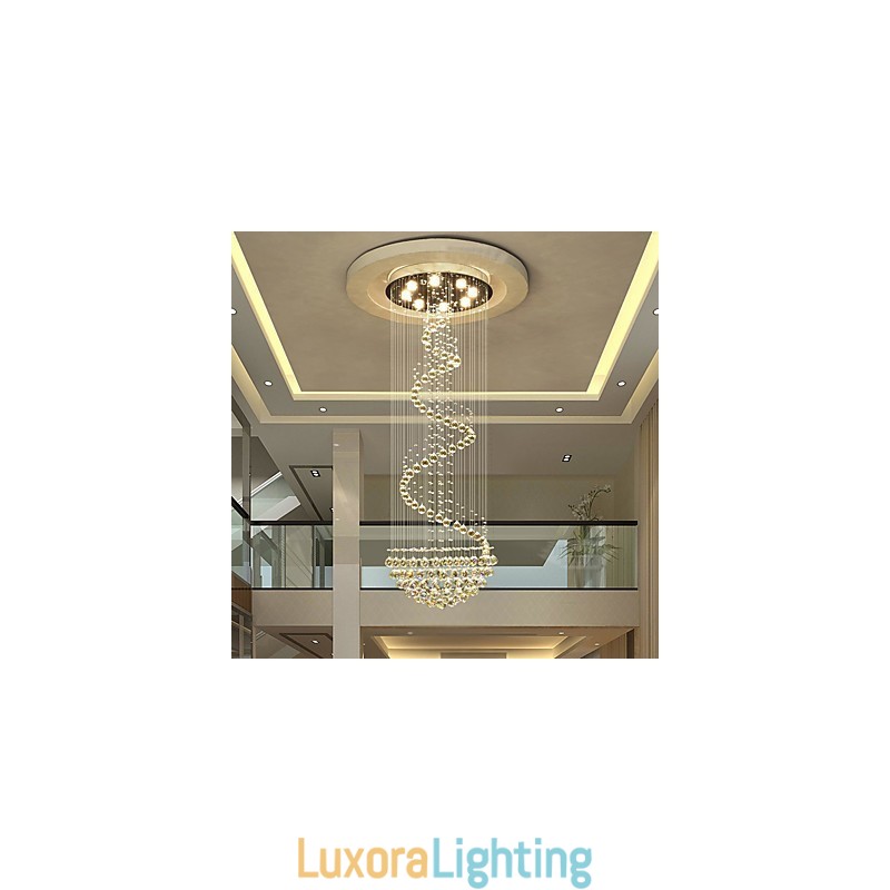 Designer Touch Decorative Modern Crystal Ceiling Chandelier Lights Indoor Pendant Lamp Deco Lighting Fixtures