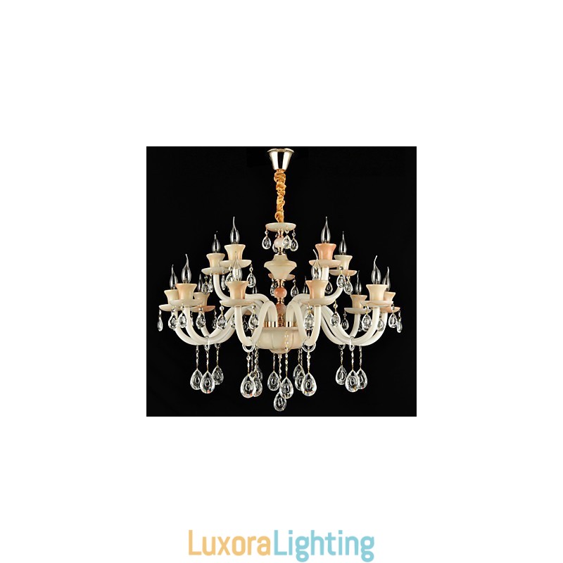Designer Touch Decorative Modern Contemporary Traditional Classic Electroplated Feature for Crystal Mini Style MetalDining Chandelier