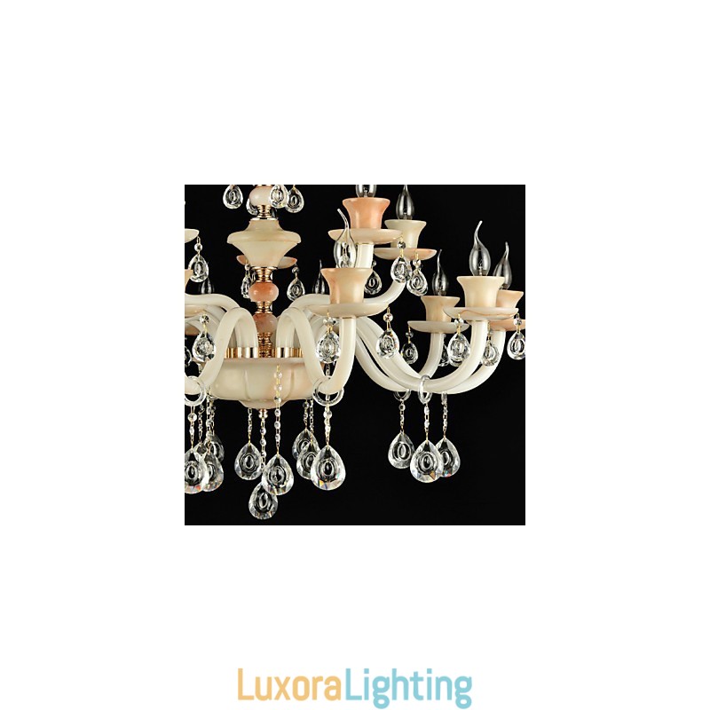 Designer Touch Decorative Modern Contemporary Traditional Classic Electroplated Feature for Crystal Mini Style MetalDining Chandelier