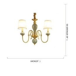 Designer Touch Decorative Traditional Classic Country Brass Feature for Mini Style Metal 3 Bulbs Chandelier