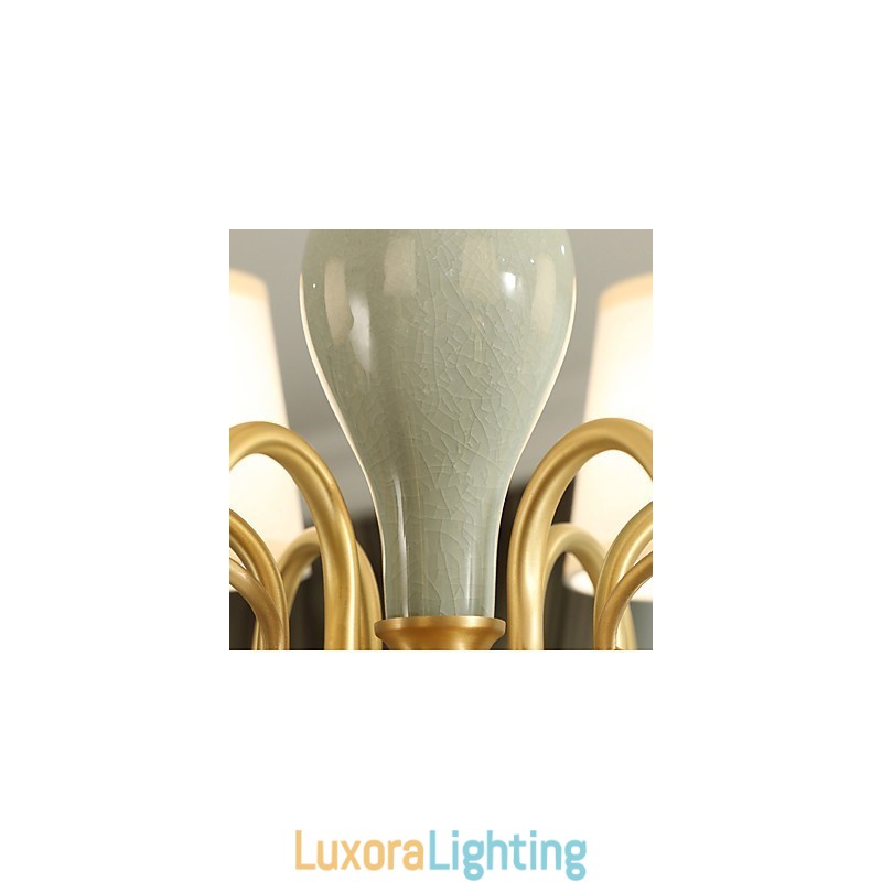 Designer Touch Decorative Traditional Classic Country Brass Feature for Mini Style Metal 3 Bulbs Chandelier