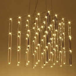 Designer Touch Decorative Modern Chandelier Light Stainless Steel Lamp Loft Lighting