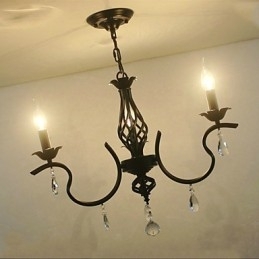 Designer Touch Decorative European Style Crystal Chandelier Small Chandelier Simple Creative Lamps