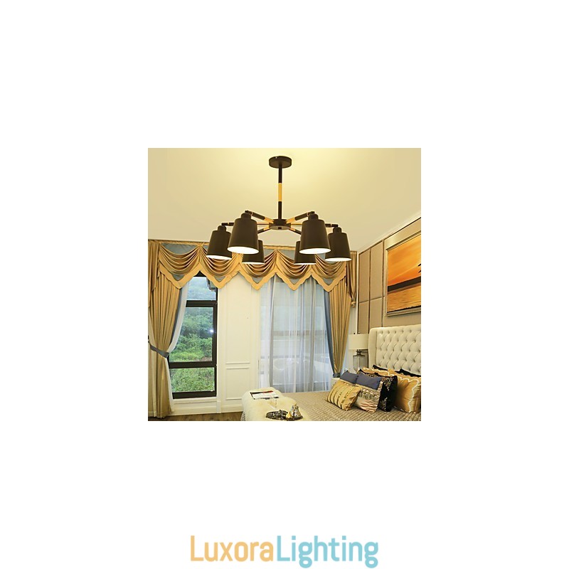 Designer Touch Decorative Pendant Light Traditional Classic Painting Feature for Mini Style Wood Bamboo