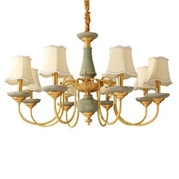 Designer Touch Decorative All Copper Chandelier Jade Chandelier KP8
