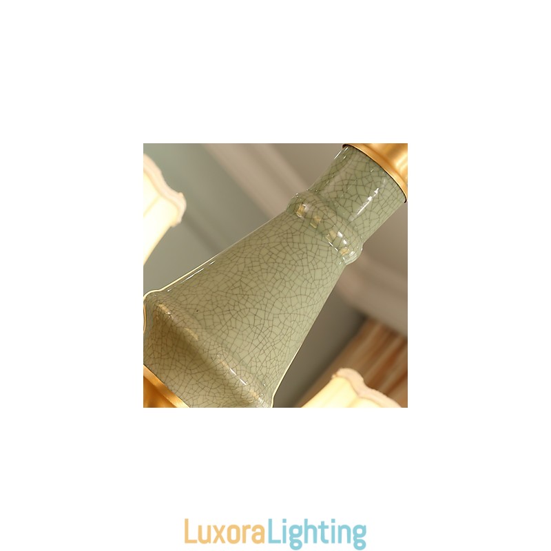 Designer Touch Decorative All Copper Chandelier Jade Chandelier KP8