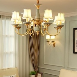 Designer Touch Decorative All Copper Chandelier Jade Chandelier KP8