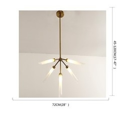 Designer Touch Decorative 5 Light Mini Style Personalized Modern Contemporary Chandelier