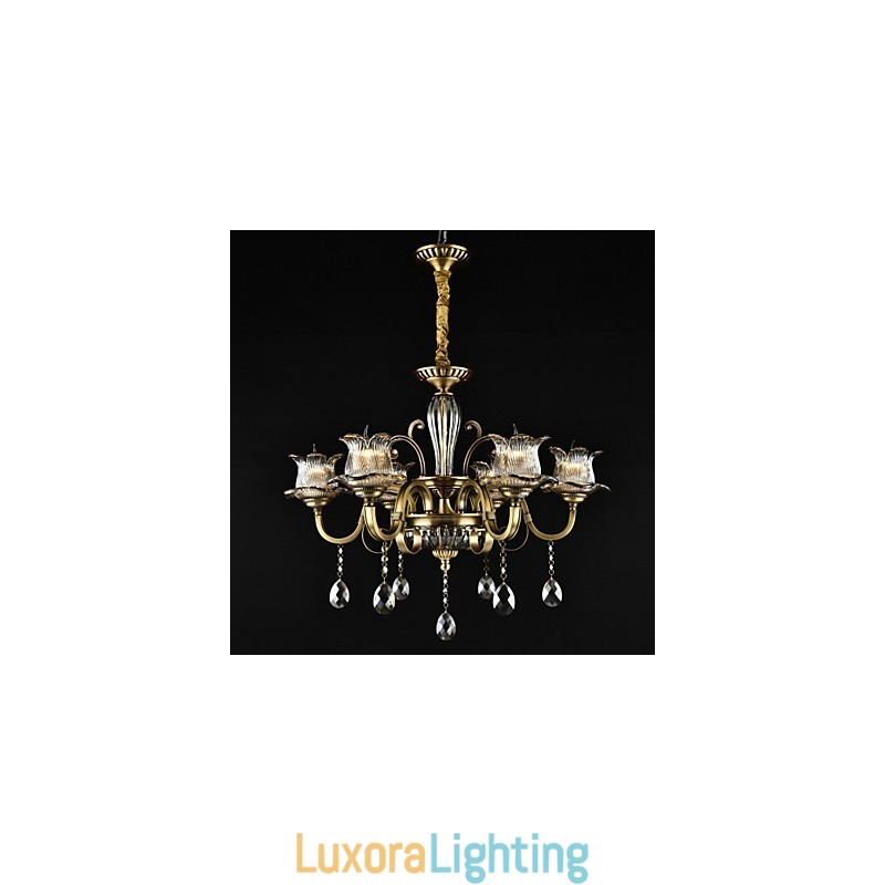 Designer Touch Decorative Rustic Lodge Painting Feature for Designers Metal Indoor Shops 2 Bulbs Chandelier