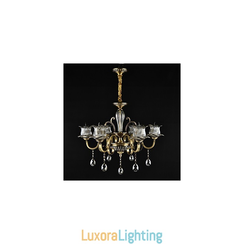 Designer Touch Decorative Rustic Lodge Painting Feature for Designers Metal Indoor Shops 2 Bulbs Chandelier