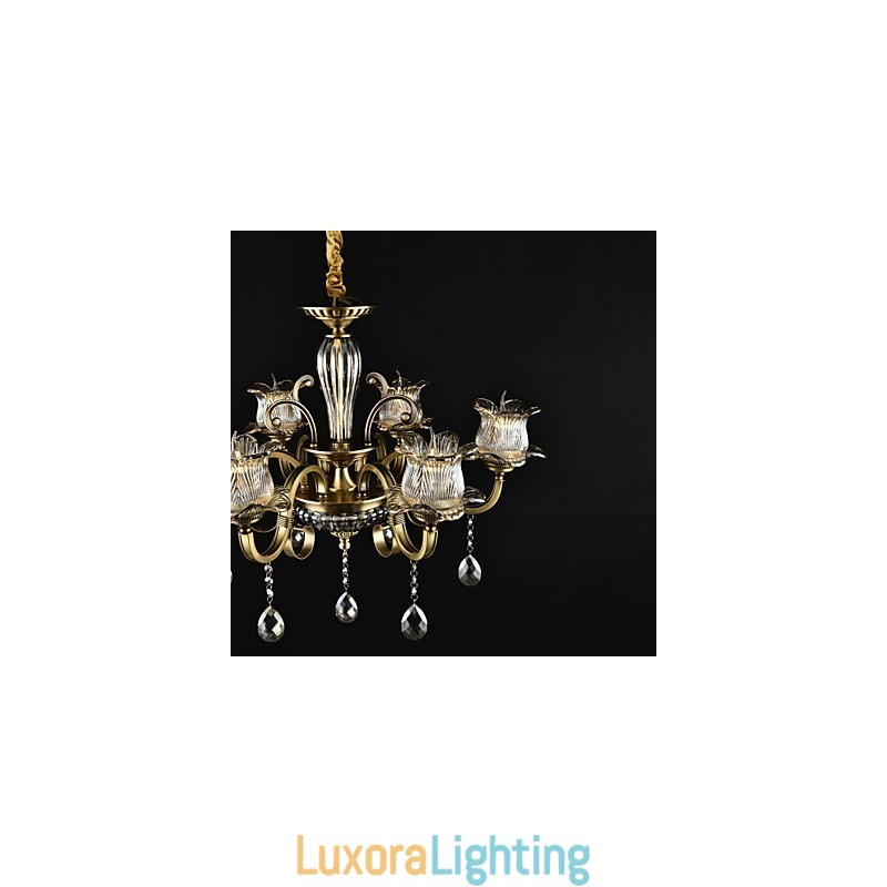 Designer Touch Decorative Rustic Lodge Painting Feature for Designers Metal Indoor Shops 2 Bulbs Chandelier