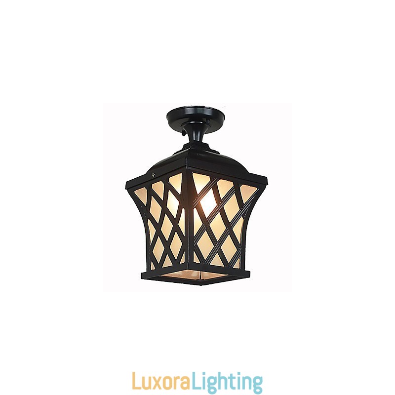 Designer Touch Decorative Rural Lamp American Garden Patio Door Outdoor Waterproof Grape Droplight