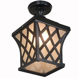 Designer Touch Decorative Rural Lamp American Garden Patio Door Outdoor Waterproof Grape Droplight