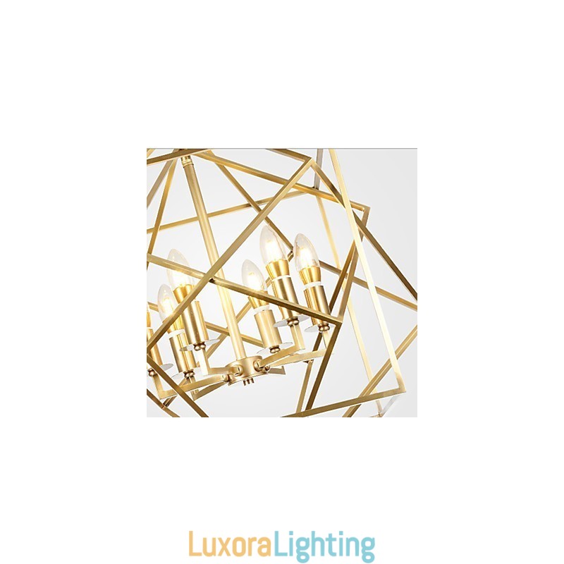 Designer Touch Decorative Lantern Brass Feature for Designers Metal Chandelier